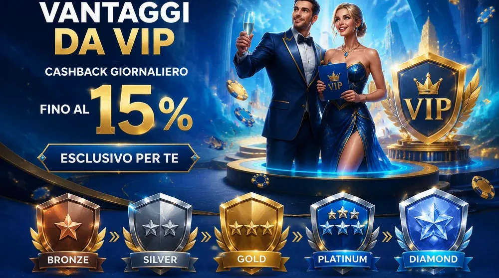 badge livelli VIP da Bronze a Diamond con icone stelle